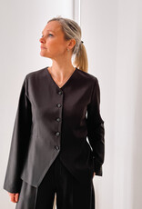 Vestje 'Toots' - Dark Grey - Neo Noir