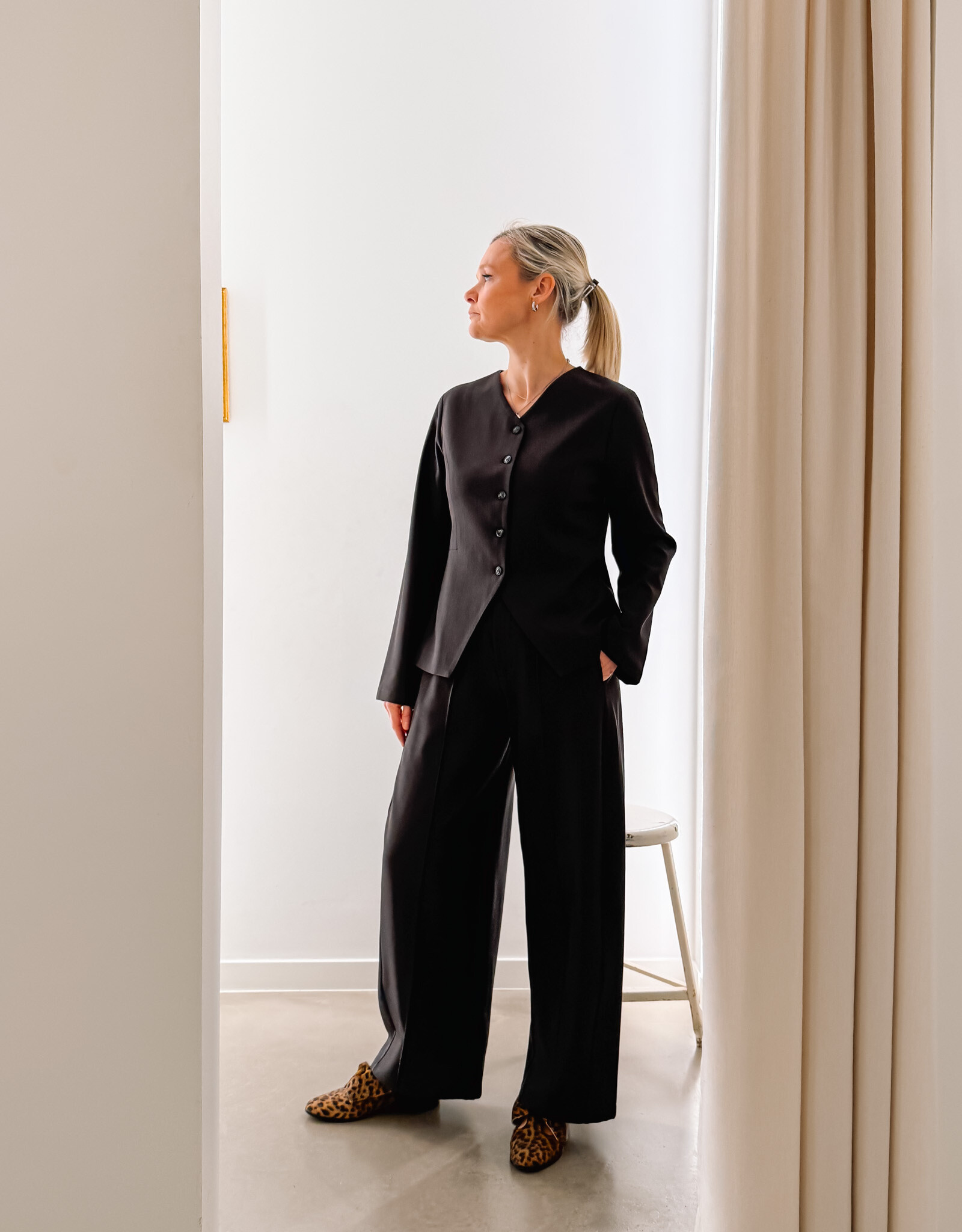 Vestje 'Toots' - Dark Grey - Neo Noir