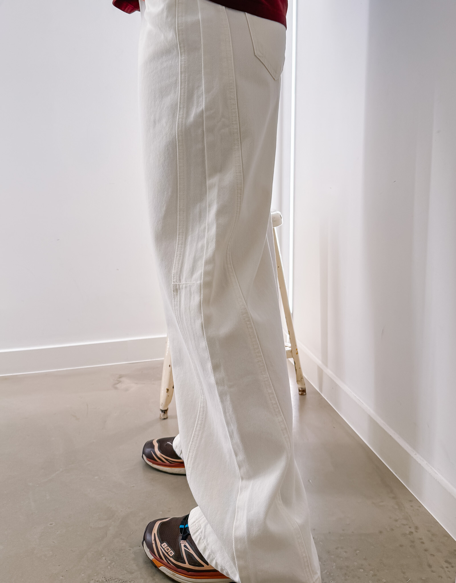 The Golden House Feel Jeans 'Madeleine' - Blanc