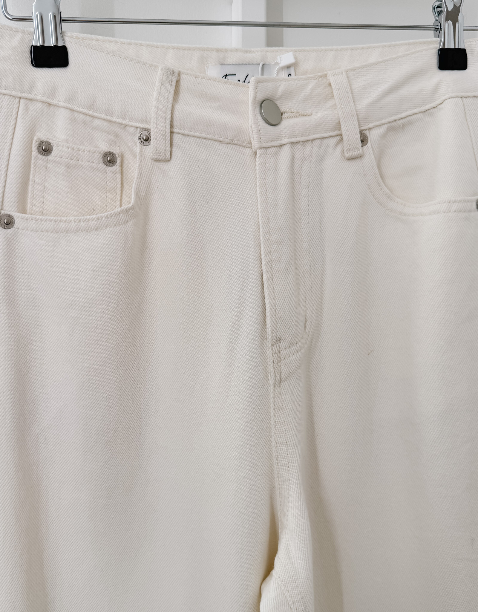 The Golden House Feel Jeans 'Madeleine' - Blanc