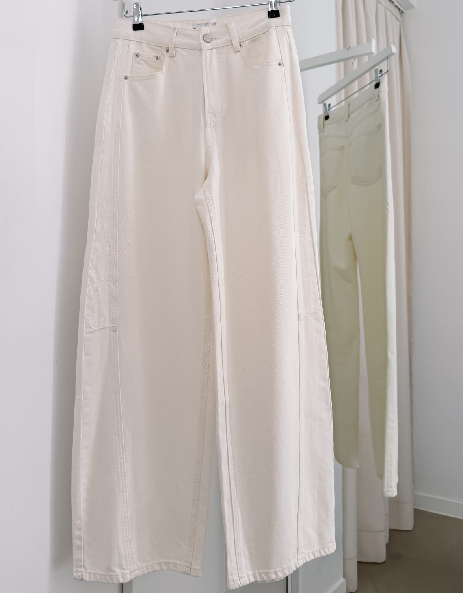 The Golden House Feel Jeans 'Madeleine' - Blanc