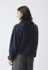 American Vintage T-Shirt Lange Mouw 'Sonoma' - Navy Blue Vintage - Son02IG - American Vintage