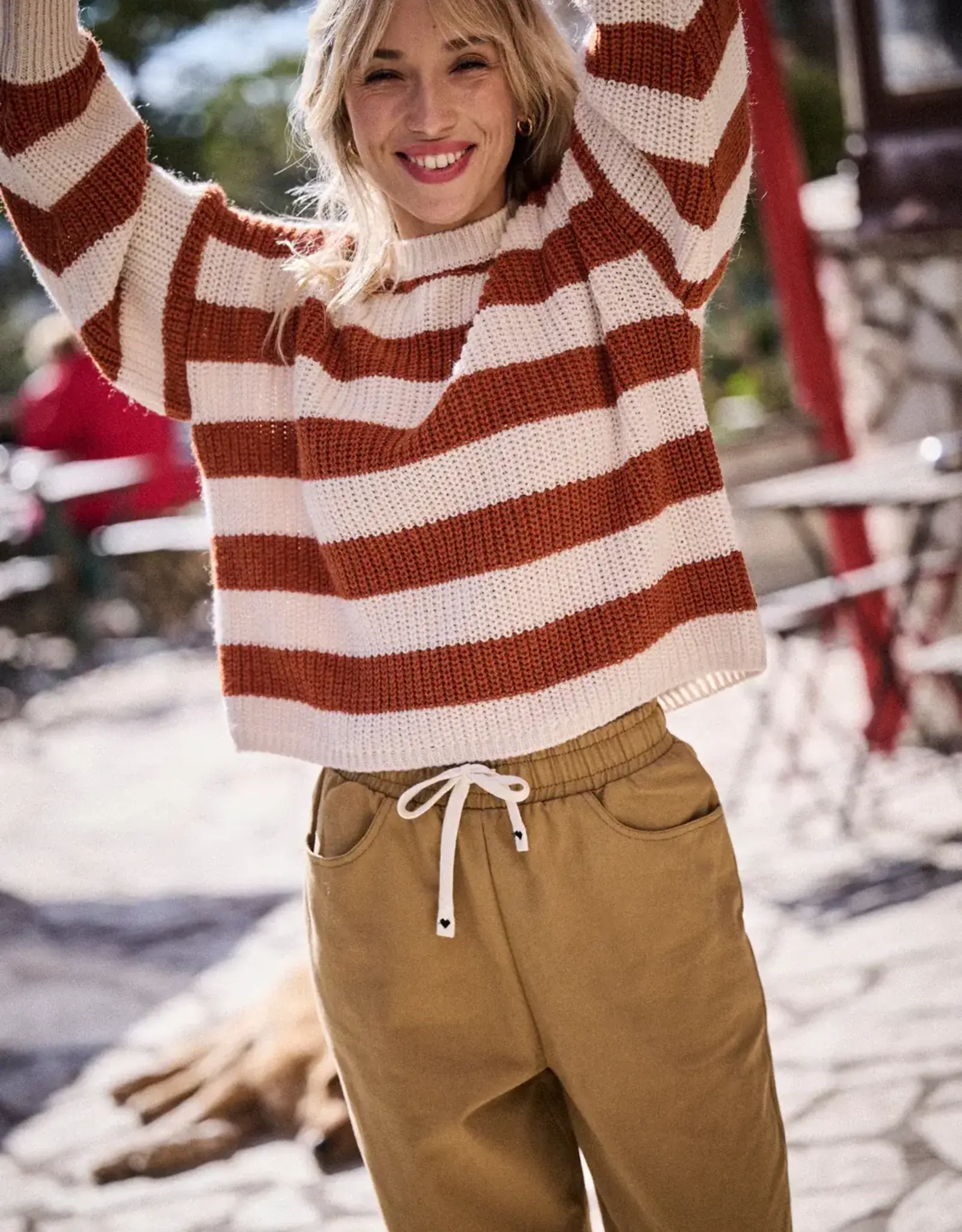 Laure+Max Broek 'Primo' - Camel - Laure+Max