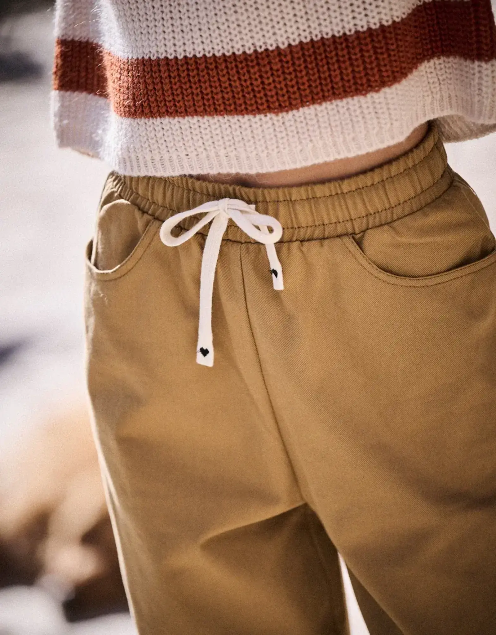 Laure+Max Broek 'Primo' - Camel - Laure+Max