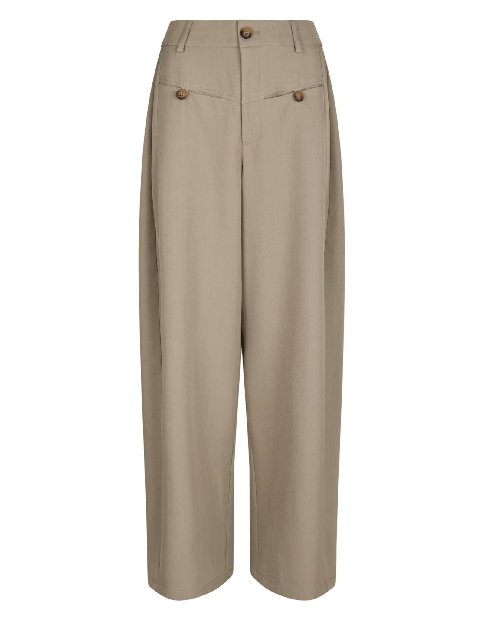 Broek 'Massie' - Warm Grey - Neo Noir