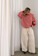 The Golden House Joh Broek Wide 'Mindy' - Ecru - TU