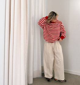 The Golden House Joh Broek Wide 'Mindy' - Ecru - TU