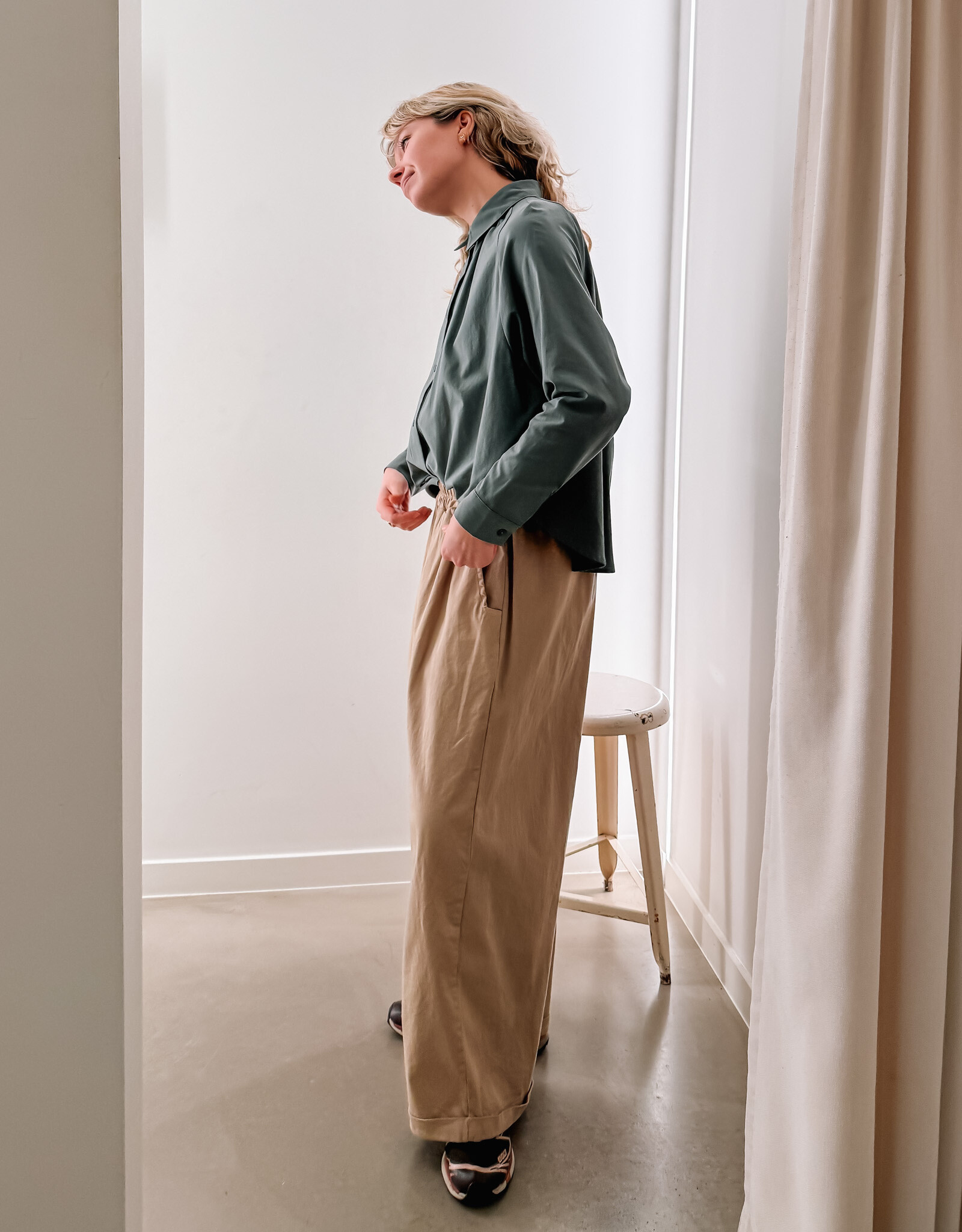 The Golden House Joh Broek Wide 'Mindy' - Beige - TU