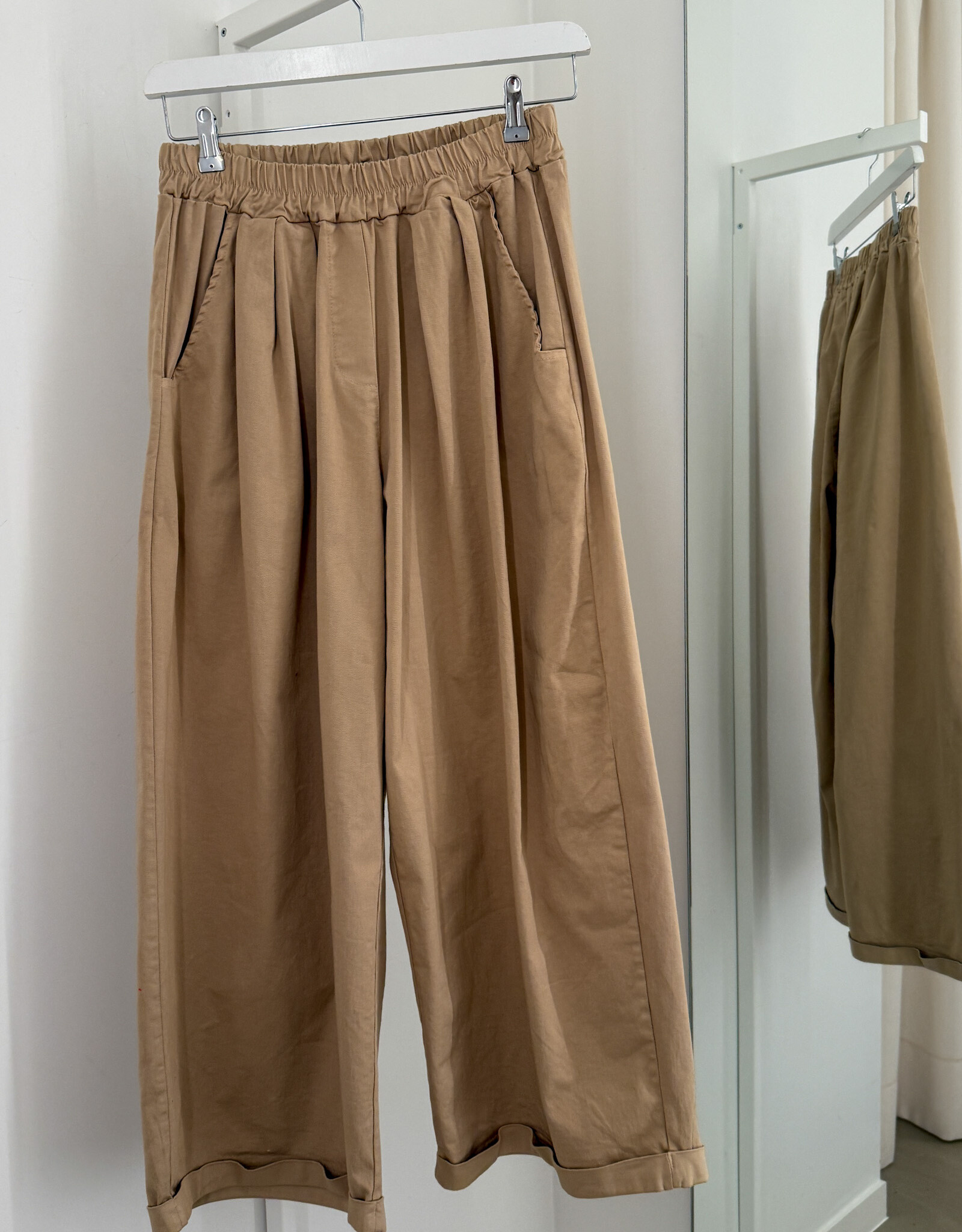 The Golden House Joh Broek Wide 'Mindy' - Beige - TU