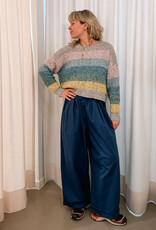 The Golden House Joh Broek Wide 'Mindy' - Navy - TU