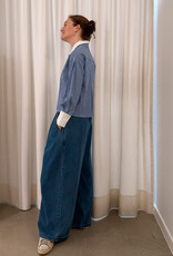 The Golden House Joh Jeans Wide 'Mindy' - Demin Blue -  TU