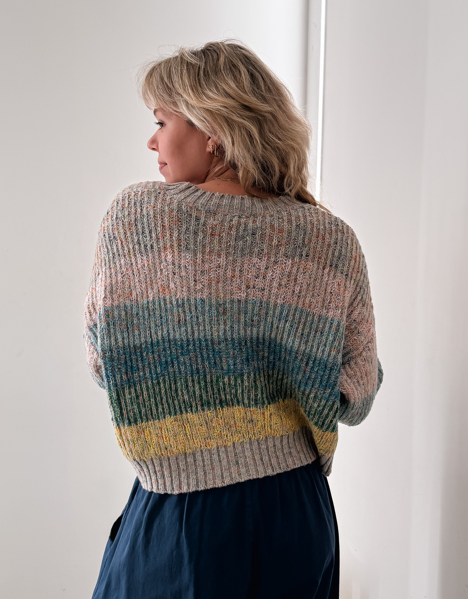 Orfeo - LMK Pull 'Saoirse' - Gris Multicolour - Orfeo