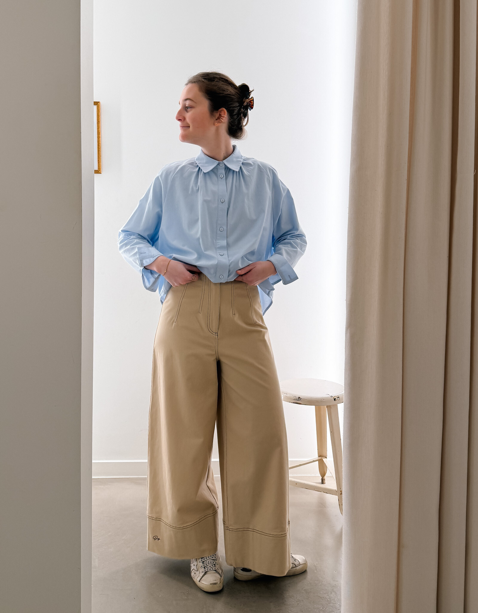 Orfeo - LMK Broek 'Olivie' - Beige - Orfeo