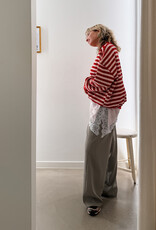 The Golden House - Garc Blouse Satin 'Axelle' - Rose - One Size