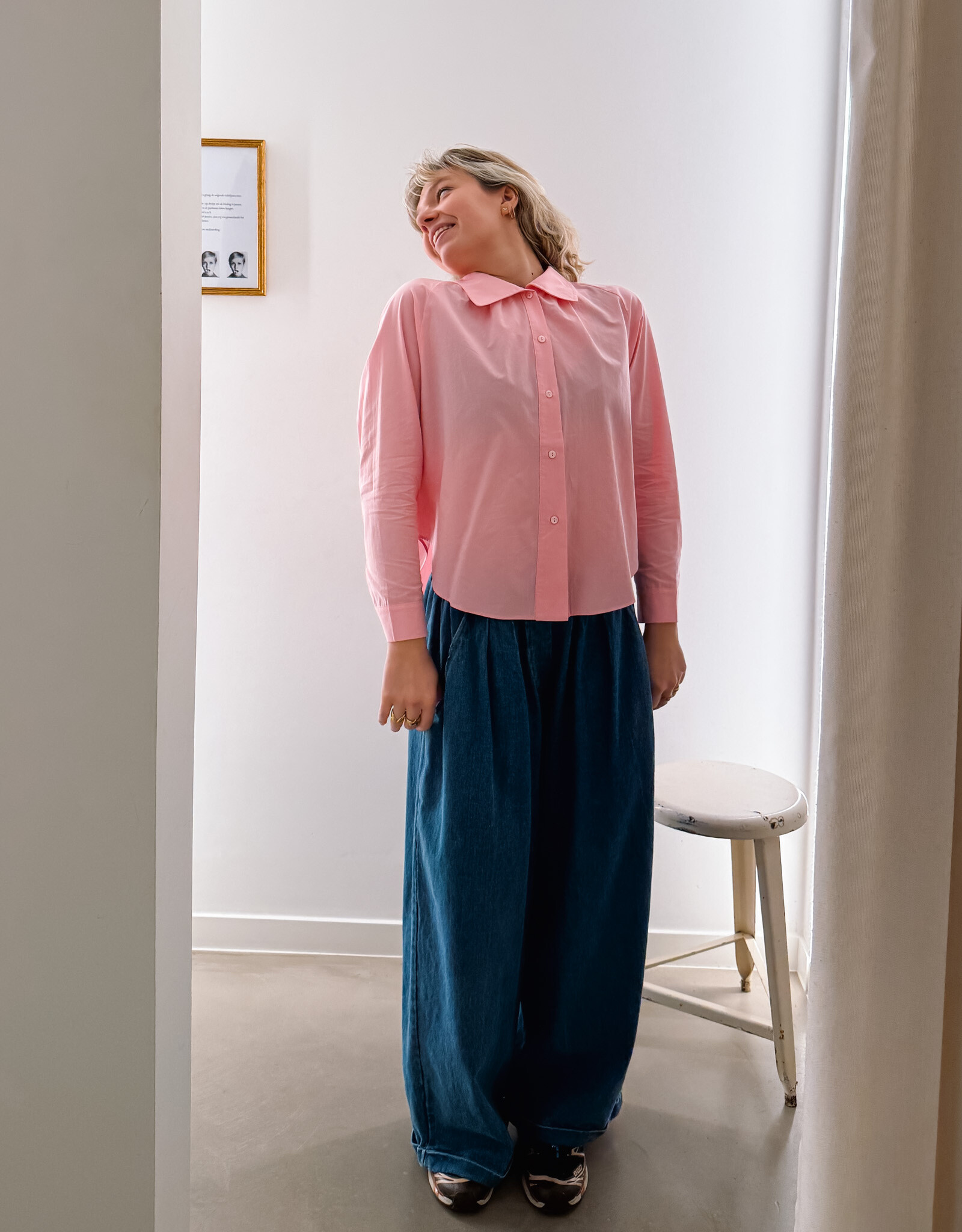 Orfeo - LMK Blouse 'Hatchi' - Rose - Orfeo