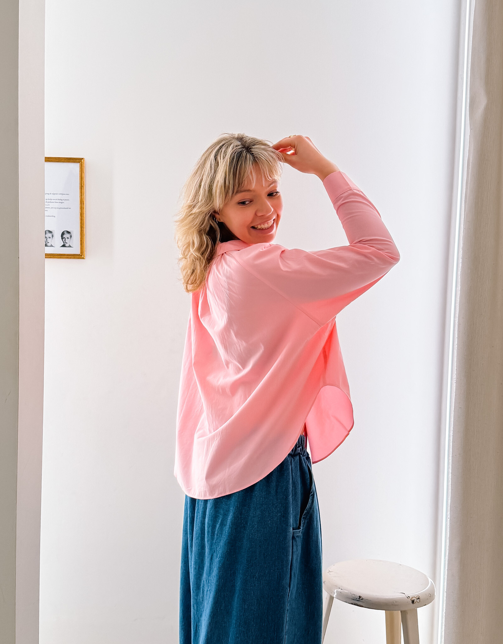 Orfeo - LMK Blouse 'Hatchi' - Rose - Orfeo