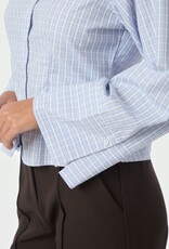 Blouse Check 'Rosa' - Light Blue - Neo Noir