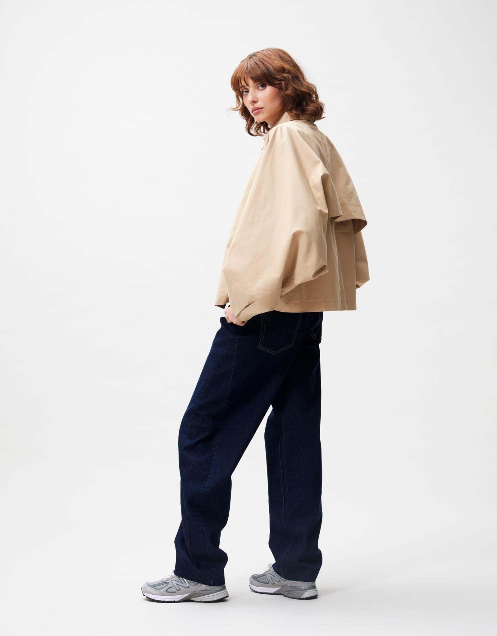 Catwalk Junkie Jacket 'Cape' - Incense - Catwalk Junkie