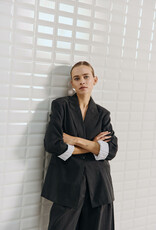 Withblack Blazer 'Marleen' - Black - Withblack
