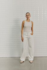 Withblack Jeans Barrel 'Peyton Gala' - White - Withblack