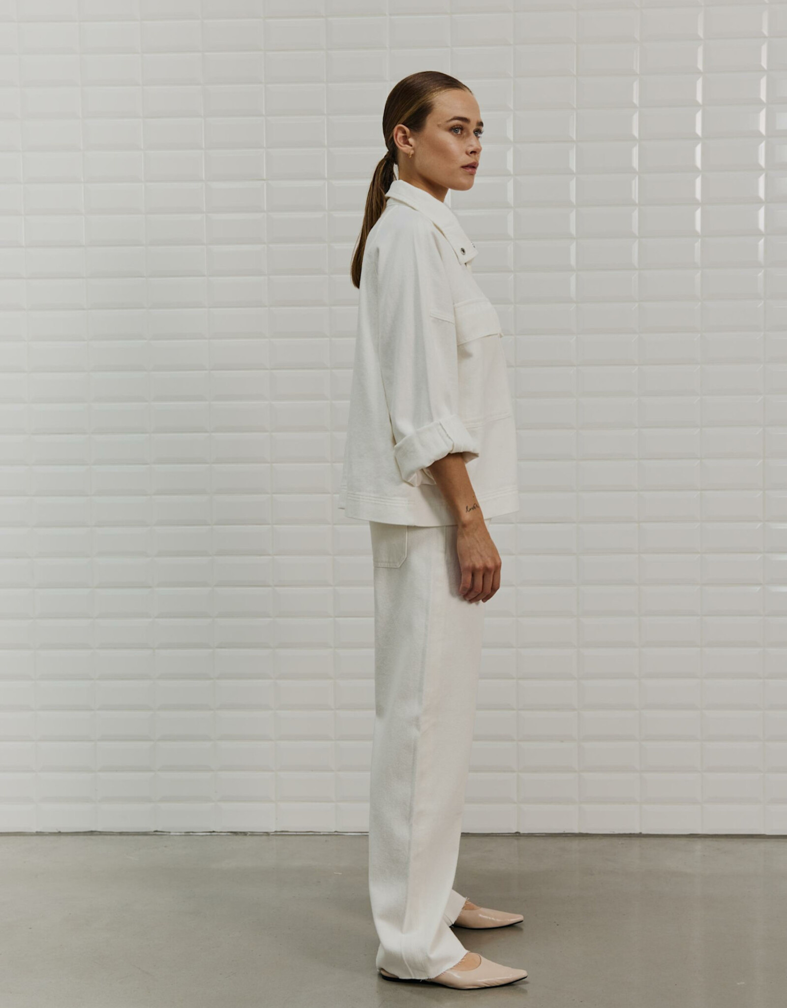 Withblack Jacket 'Peyton Gala' - White - Withblack