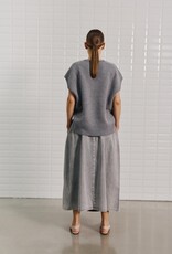 Withblack Spencer V-Neck 'Cooper' - Grey Melange - Withblack