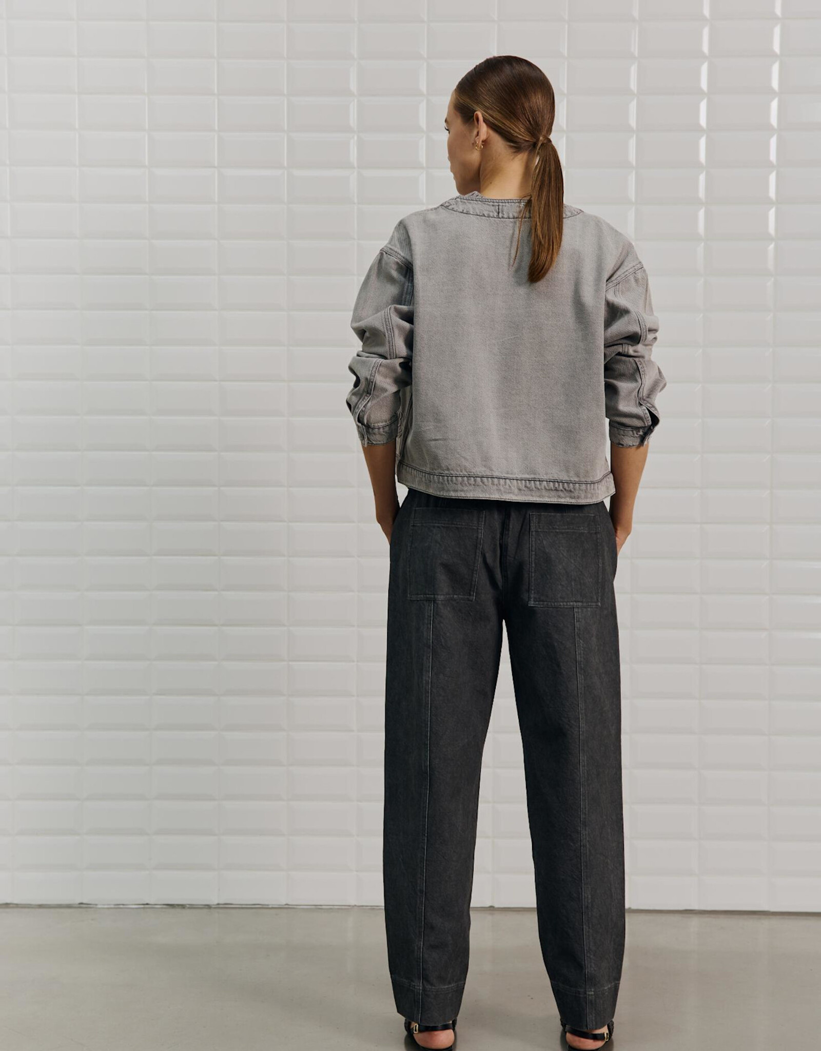 Withblack Jacket 'Penelope' - Spring Grey - Withblack