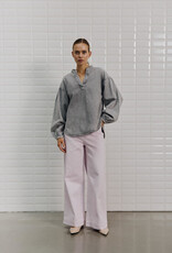 Withblack Blouse 'Penelope' - Spring Grey - Withblack