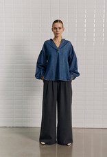 Withblack Blouse 'Penelope' - Indigo Dawn - Withblack