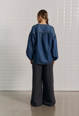 Withblack Blouse 'Penelope' - Indigo Dawn - Withblack