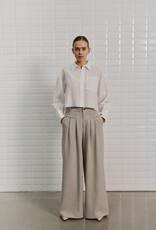 Withblack Blouse 'Shorty Soft Cropped' - White - Withblack