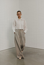 Withblack Blouse 'Shorty Soft Cropped' - White - Withblack