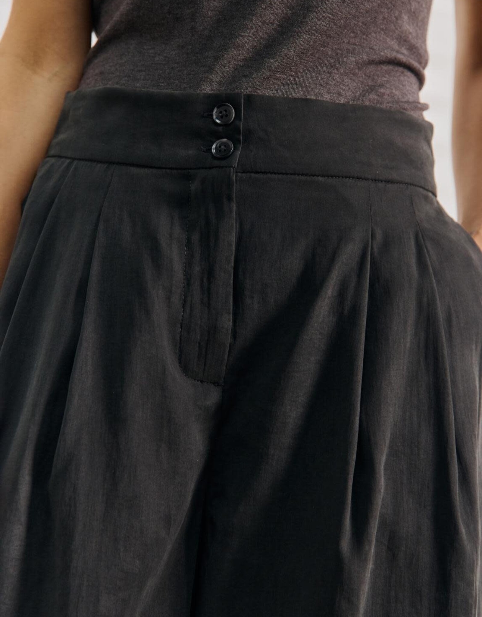 Withblack Broek 'Marleen' - Black - WithBlack