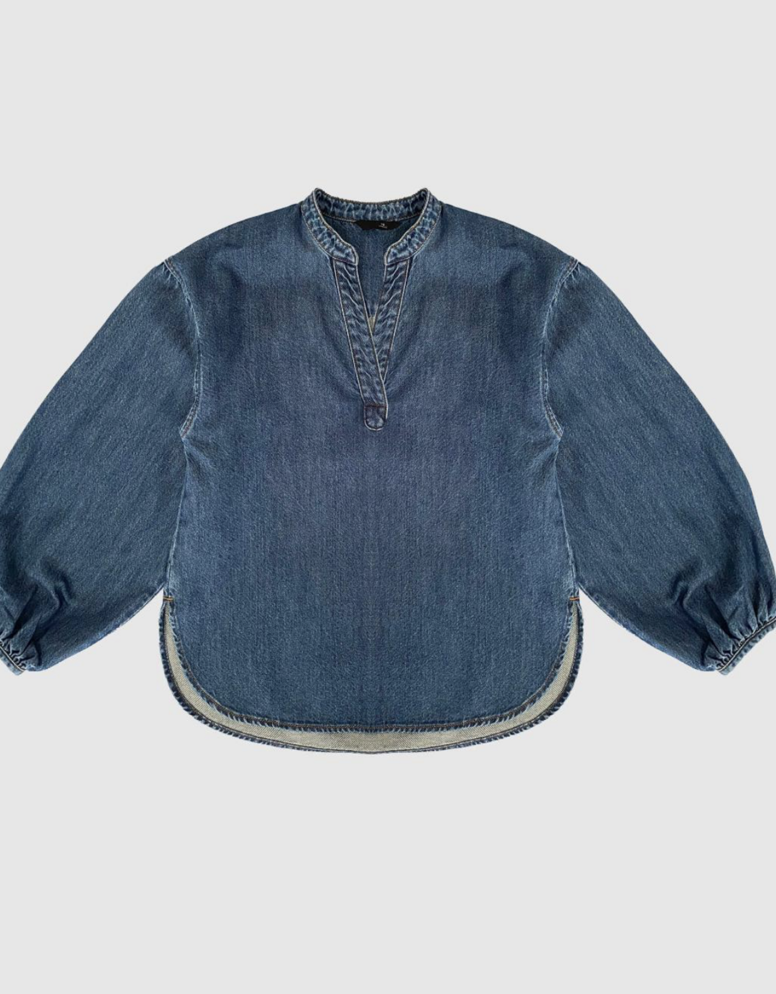 Withblack Blouse 'Penelope' - Indigo Dawn - Withblack