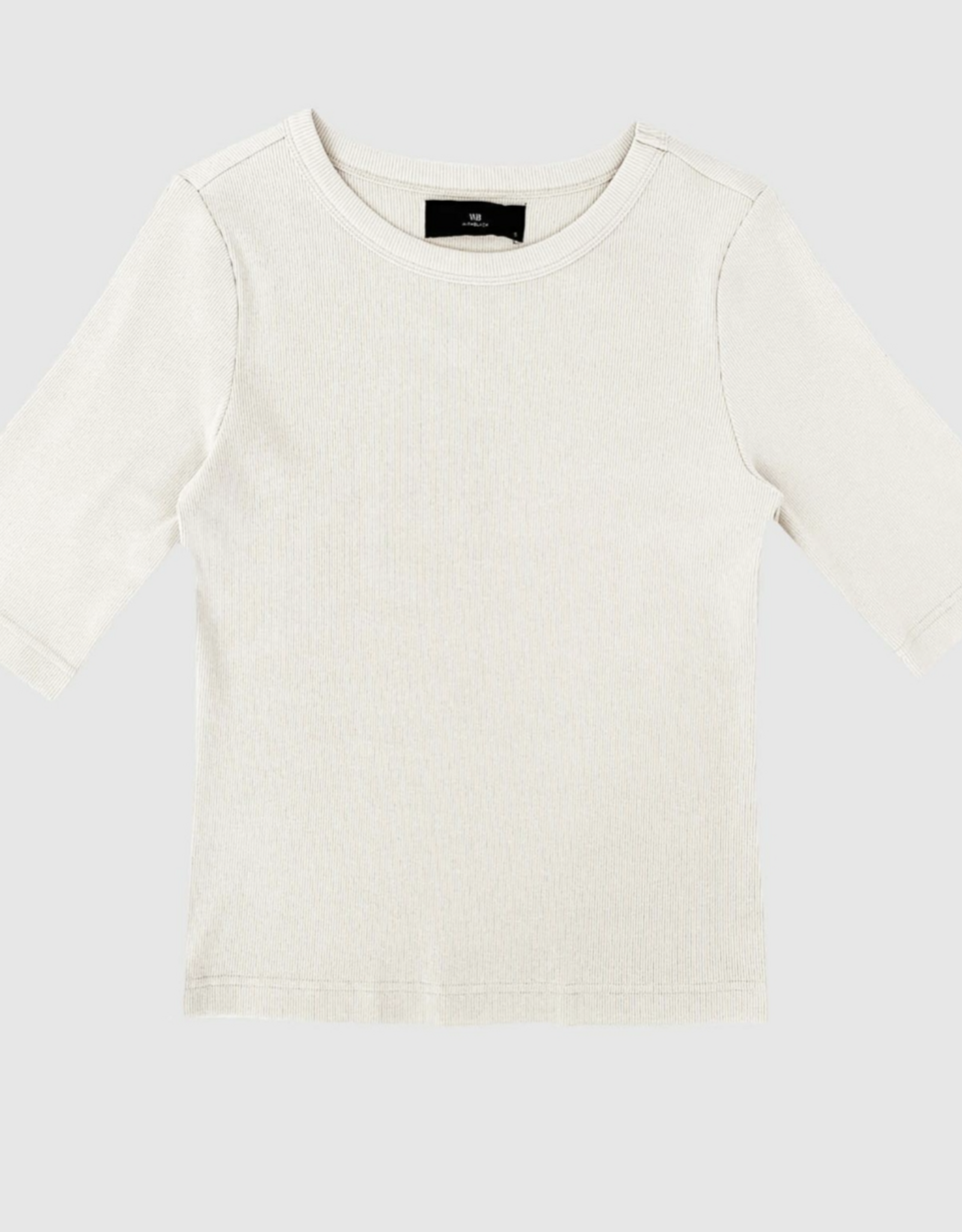 Withblack T-Shirt 'Lullu' - Pearled Ivory - Withblack