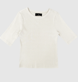 Withblack T-Shirt 'Lullu' - Pearled Ivory - Withblack