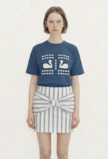 The Tiny Big Sister Rok 'Retro Stripes' - Ice Blue - The Tiny Big Sister