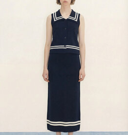 The Tiny Big Sister Top 'Sailor' - Navy - The Tiny Big Sister