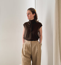 Orfeo - LMK Gilet 'Nalani' - Chocolat - Orfeo