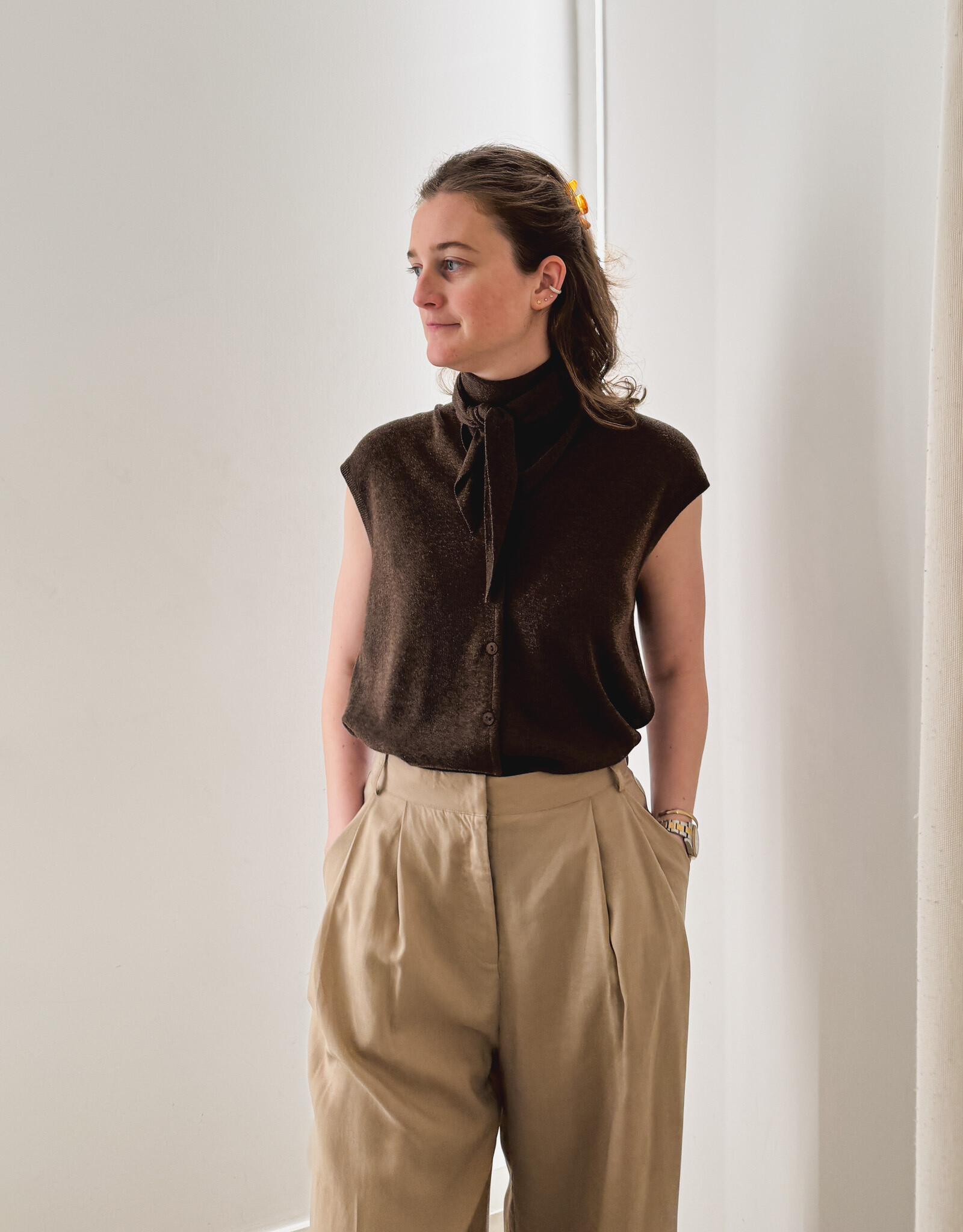 La Petite Etoile Broek 'Paline' - Beige - La Petite Etoile