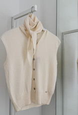 Orfeo - LMK Gilet 'Nalani' - Ecru - Orfeo