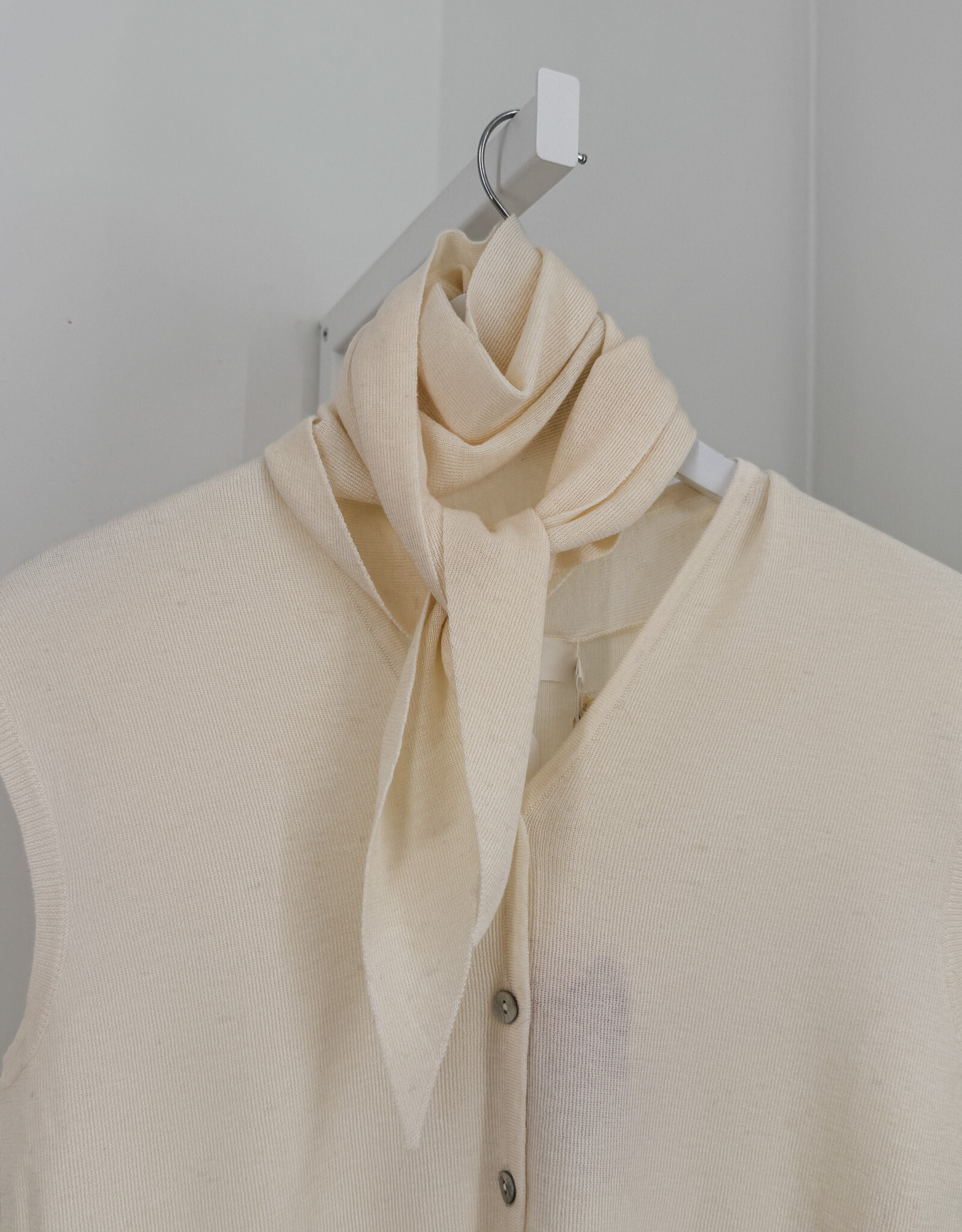 Orfeo - LMK Gilet 'Nalani' - Ecru - Orfeo