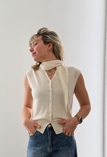 Orfeo - LMK Gilet 'Nalani' - Ecru - Orfeo