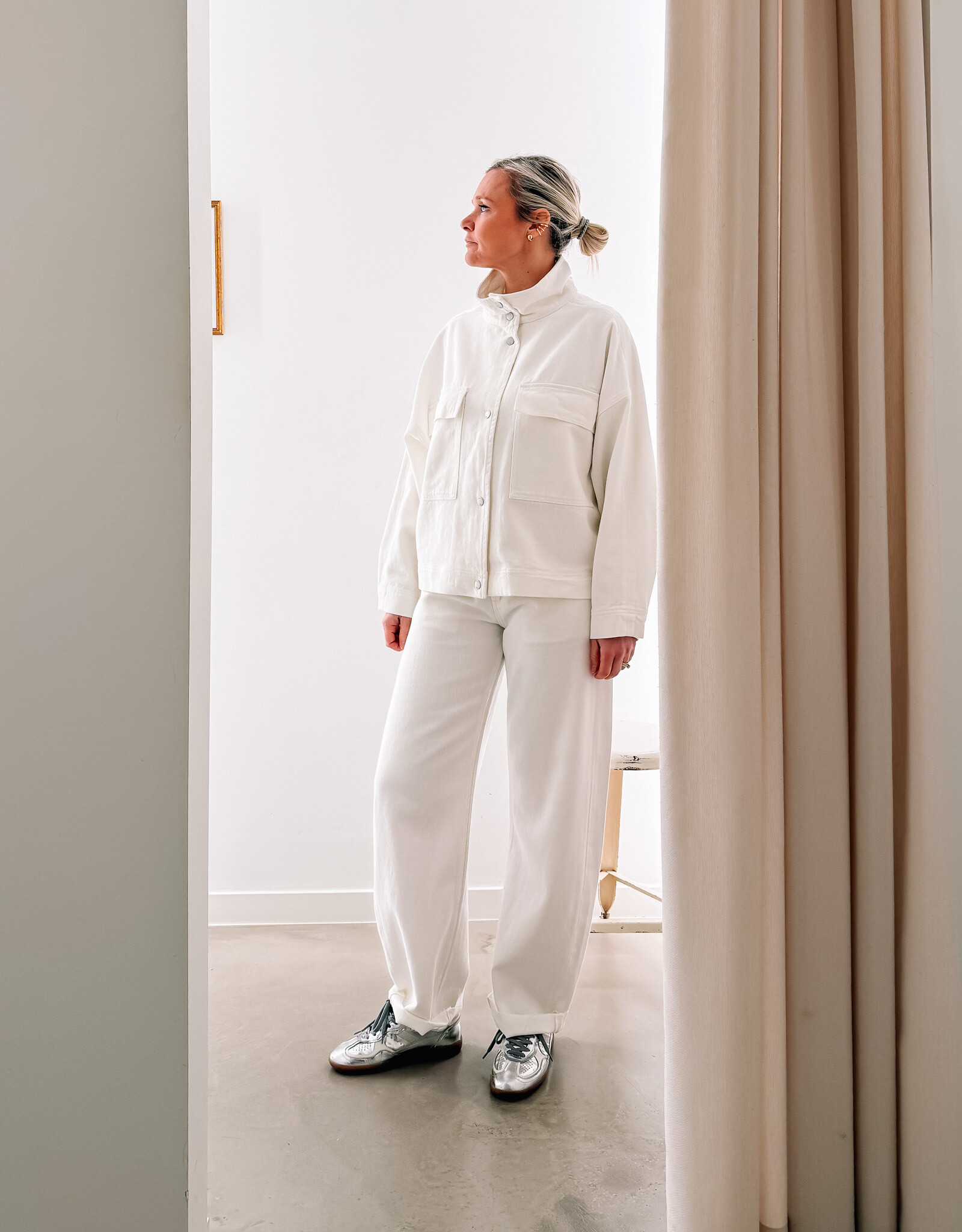 Withblack Jacket 'Peyton Gala' - White - Withblack