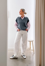 Withblack Jeans Barrel 'Peyton Gala' - White - Withblack