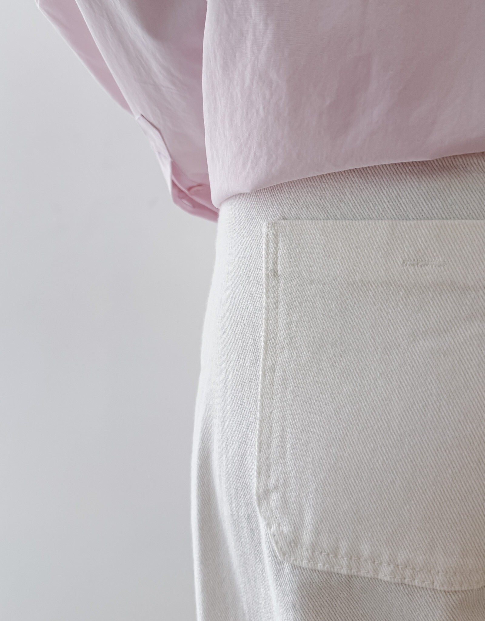 Withblack Jeans Barrel 'Peyton Gala' - White - Withblack