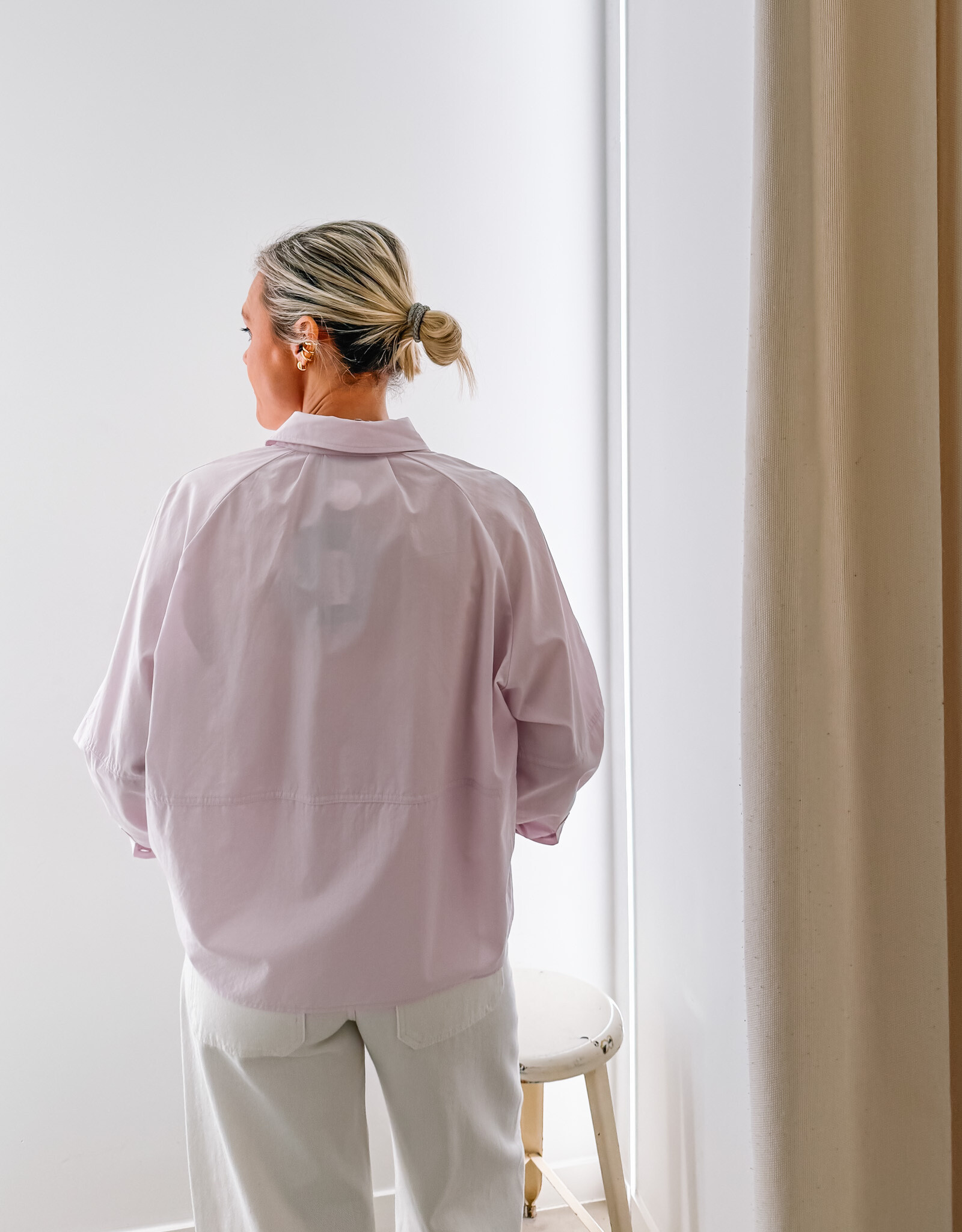 Withblack Hemd 'Rebecca' - Lavender Sky - Withblack