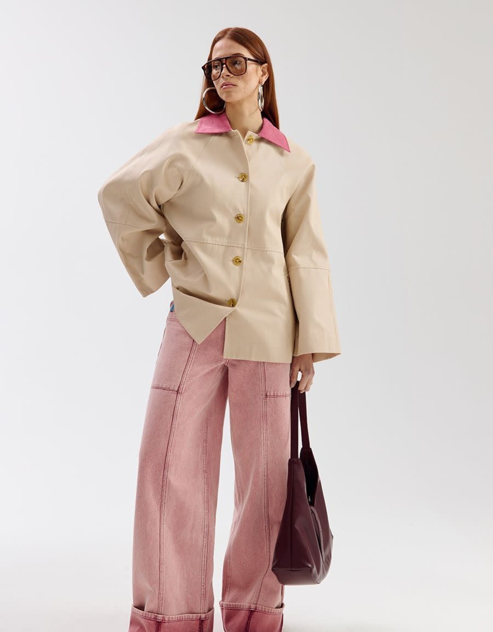 Harper&Yve Trench 'Mees' - Desert  - Harper&Yve