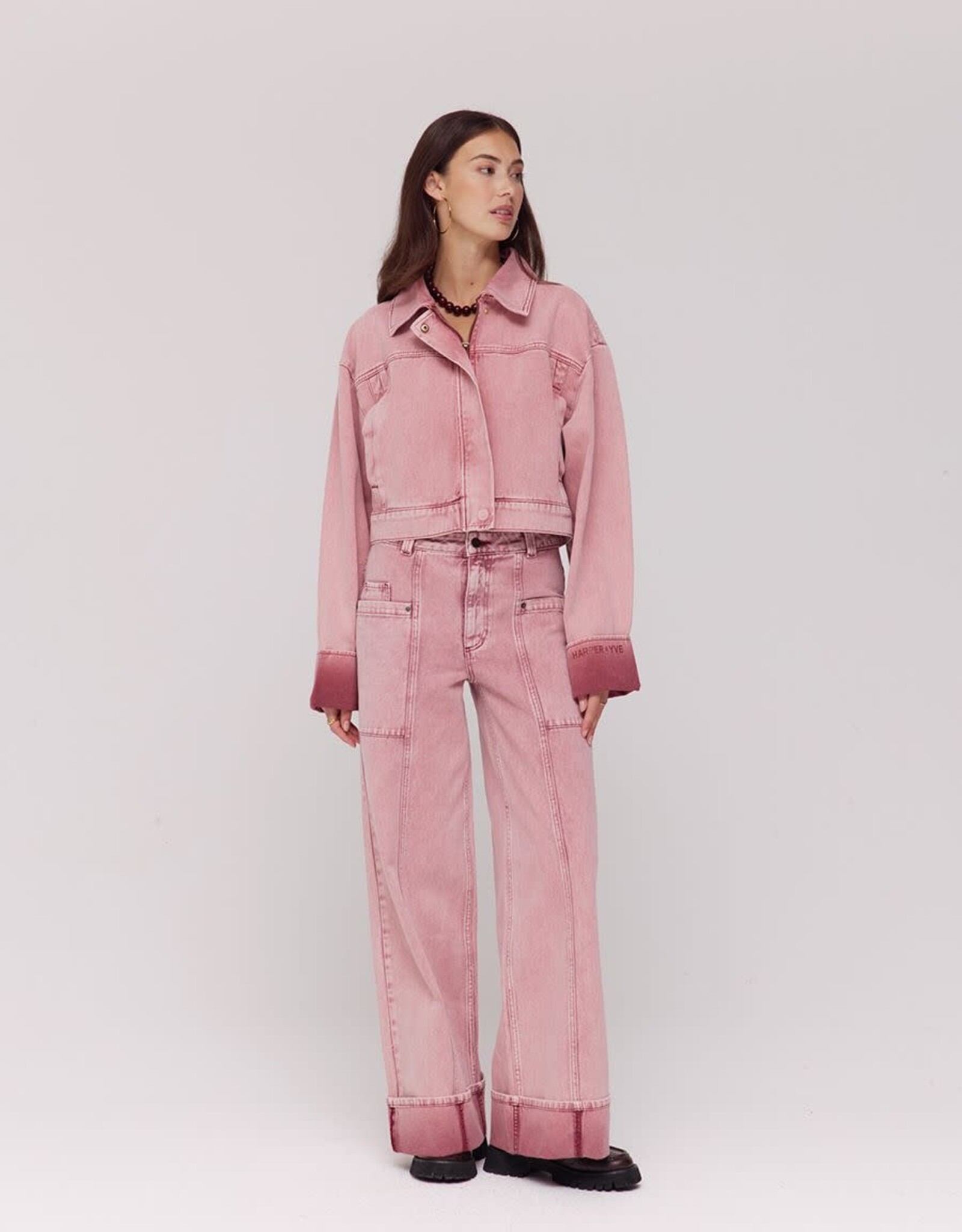 Harper&Yve Jeans 'Madelynn' - Vintage Pink  - Harper&Yve