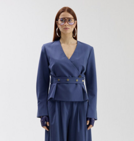 Harper&Yve Blazer 'Lida' - Blue Stripe - Harper&Yve